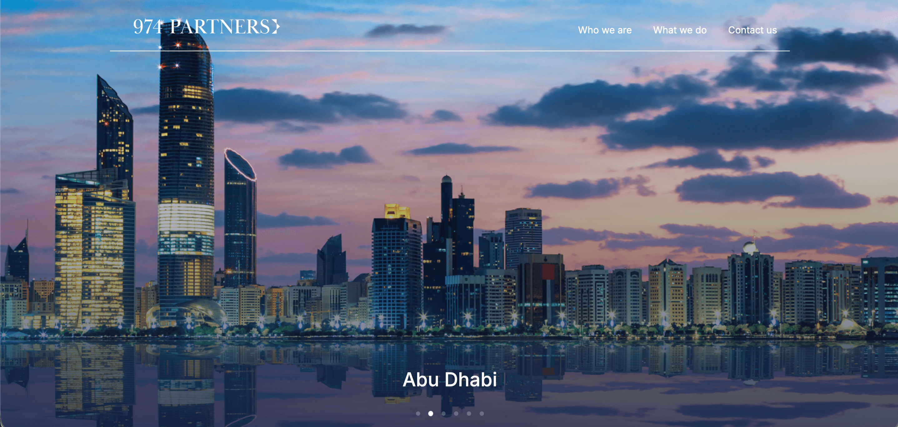 974 Partners website project